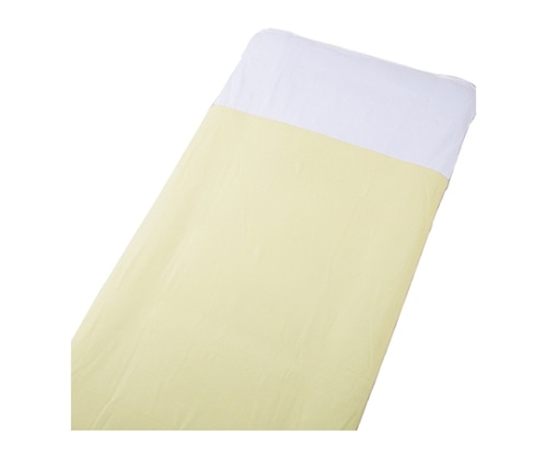 ケアファッション パイル切替防水シーツ（全面） クリーム×ホワイト 105×200cm 39180 1枚（ご注文単位1枚）【直送品】