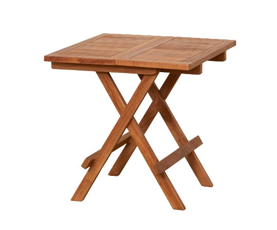 クロシオ チークテーブル 折りたたみ式 55000 1台（ご注文単位1台）【直送品】