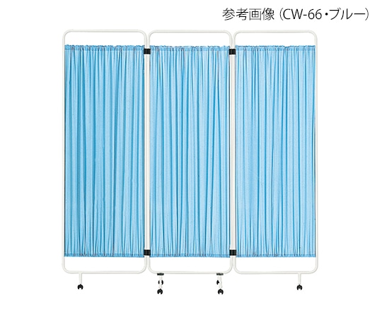 東洋事務器工業 衝立 1810×380×1838mm ブルー CW-66 1個(ご注文単位1個)【直送品】