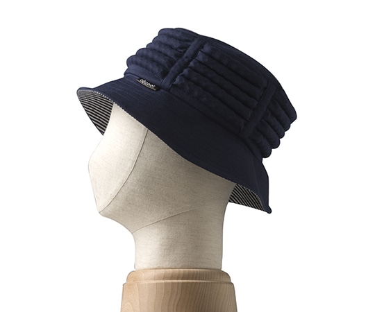 特殊衣料 abonet+JARI ハット ストライプ ネイビー フリーサイズ 2080 1個（ご注文単位1個）【直送品】