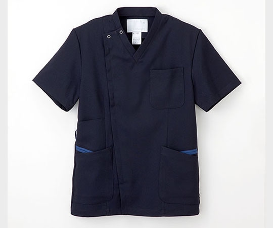 ナガイレーベン 男子スクラブ ネイビー S ML1132 1枚（ご注文単位1枚）【直送品】