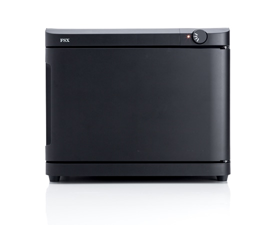 FSX おしぼりタオル専用冷温庫 REION Lサイズ ブラック FA-CH2-18SB-J 1台(ご注文単位1台)【直送品】