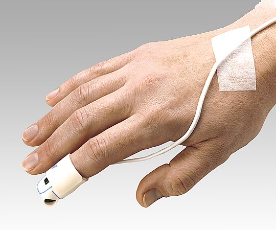 NONIN リユーザブルフレックスセンサ フレキシラップ8000JFW付 成人用 8000J 1式（ご注文単位1式）【直送品】