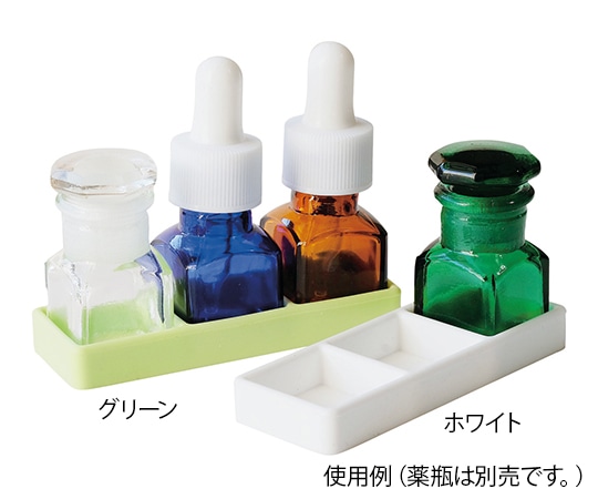 堀内製作所 3本立てシリコンスタンド グリーン S-04/G 1個（ご注文単位1個）【直送品】