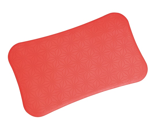 ケアメディックス すべり止めマットV レッド  1枚（ご注文単位1枚）【直送品】