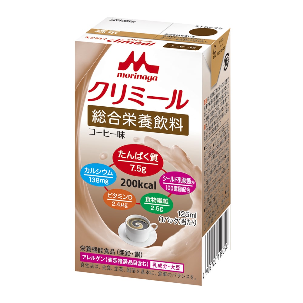 森永乳業クリニコ エンジョイクリミール（栄養機能食品） コーヒー味 24パック入  1箱（ご注文単位1箱）【直送品】