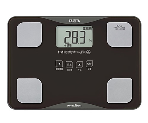 タニタ 体組成計 インナースキャン ブラウン BC-718 1個（ご注文単位1個）【直送品】