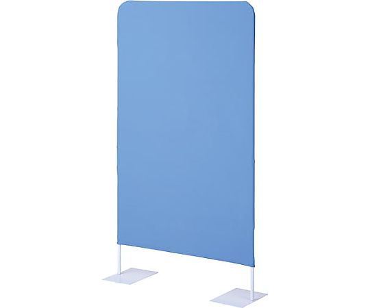 カウネット シンプルパネルN ベース脚 幅900 ブルー 4338-8110 1台(ご注文単位1台)【直送品】