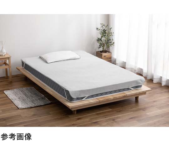 アイリスオーヤマ 透湿防水シーツ ライトグレー FLS-TCST-S 1枚（ご注文単位1枚）【直送品】