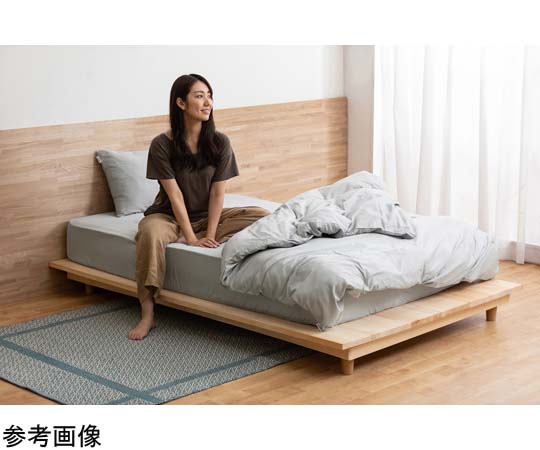 アイリスオーヤマ ボックスシーツ 1,200×2,000×250mm ライトグレー BXS-CS-SD 1枚（ご注文単位1枚）【直送品】