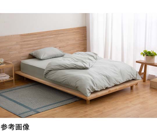 アイリスオーヤマ 枕カバー 350×500mm ライトグレー PWC-CS3550 1枚（ご注文単位1枚）【直送品】