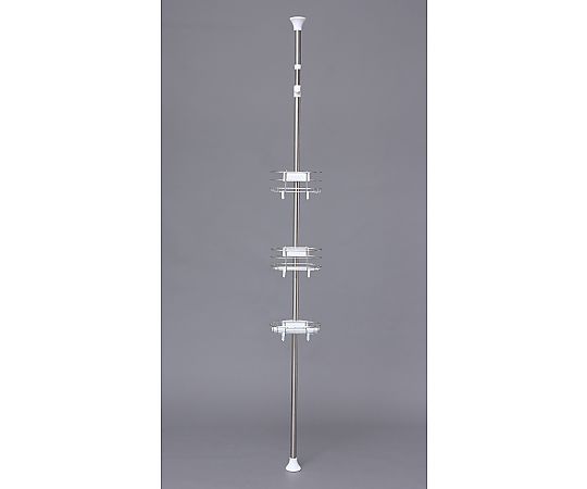 アイリスオーヤマ ステンレス浴室突っ張りラック BLT-25S 1個（ご注文単位1個）【直送品】