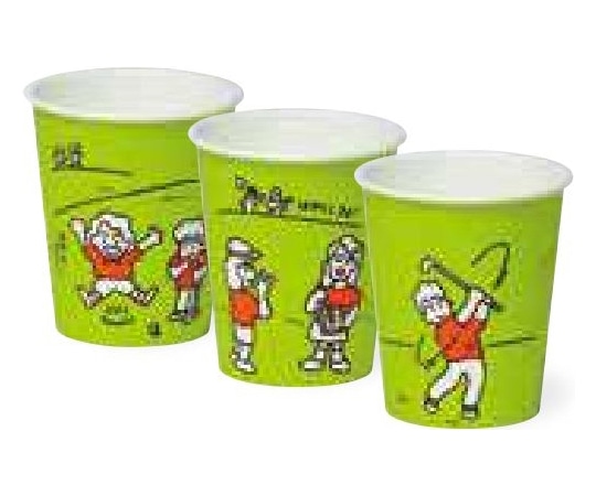 東罐興業 マニュアル用紙コップ ゴルフエチケット 65.5×73.0×46.2mm 3000個入 SM-150 1ケース(ご注文単位1ケース)【直送品】