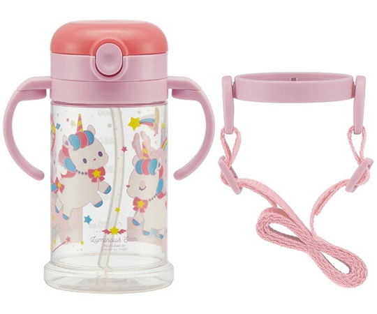 スケーター 折りたたみストローマグ ユニコーン KSHW2N 1個(ご注文単位1個)【直送品】