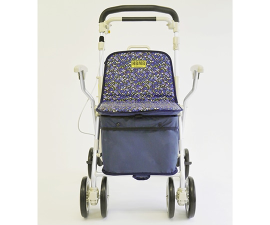 ウィズワン ヘルスバッグMB 花柄紺 HBMB-FNB 1個（ご注文単位1個）【直送品】