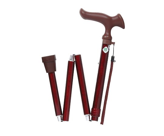 フジホーム かるがも オム 折畳 M兼用 木目ミディアム WB3856 1本（ご注文単位1本）【直送品】