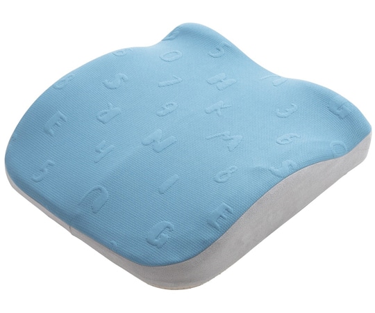 セーフラン安全用品 サポートクッション 41×40×9cm すべりどめ加工 ブルー HZ004 1個（ご注文単位1個）【直送品】