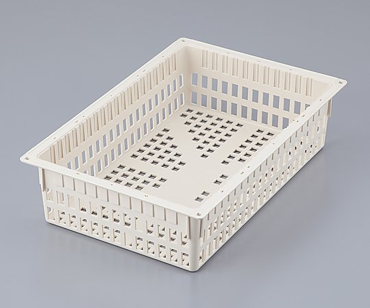 ナビス（アズワン） アルティアバスケット 600×400×150mm アイボリー AB-150 1個（ご注文単位1個）【直送品】