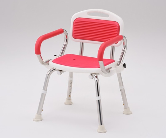 アルコー（星光医療器製作所） アルコー レッド ステンレスシャワーチェアR 1台（ご注文単位1台）【直送品】