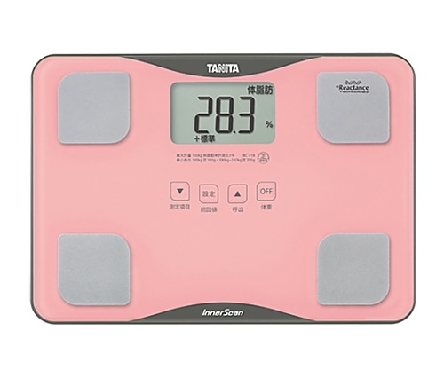 タニタ 体組成計 インナースキャン ピンク BC-718 1個（ご注文単位1個）【直送品】