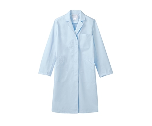 住商モンブラン 診察衣 レディス 長袖S サックス 51-003 3L 1枚（ご注文単位1枚）【直送品】