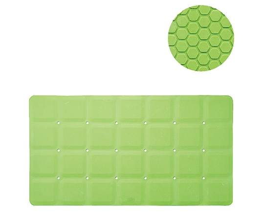 歯愛メディカル 浴そうすべり止めマットSP グリーン 38×70cm 67182 1枚（ご注文単位1枚）【直送品】