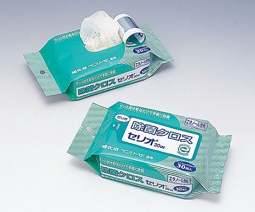 小津産業 セリオ除菌クロス 1ケース（30枚/袋×60袋） 063276 1ケース（ご注文単位1ケース）【直送品】
