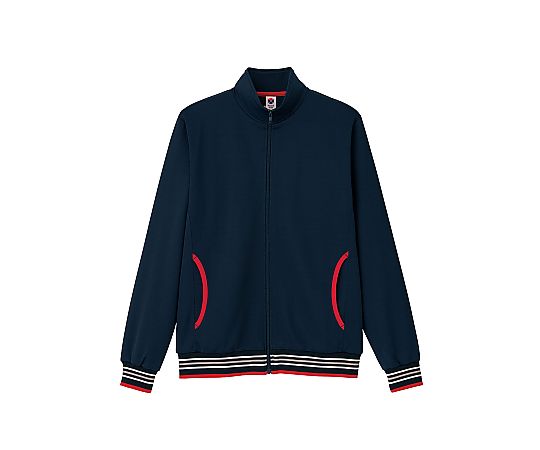 ボンマックス トレーニングジャケット ネイビー S  1枚（ご注文単位1枚）【直送品】