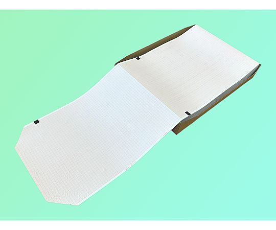 国際チャート 心電図記録紙 210mm巾×295mm折 全長100m 裏面カルテ有 MRC621-KC（カルテ） 1冊（ご注文単位1冊）【直送品】