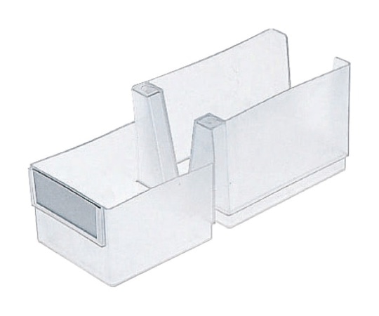サカセ 注射セットケース（W62×D167×H62mm）クリアホワイト ST-2 1個（ご注文単位1個）【直送品】