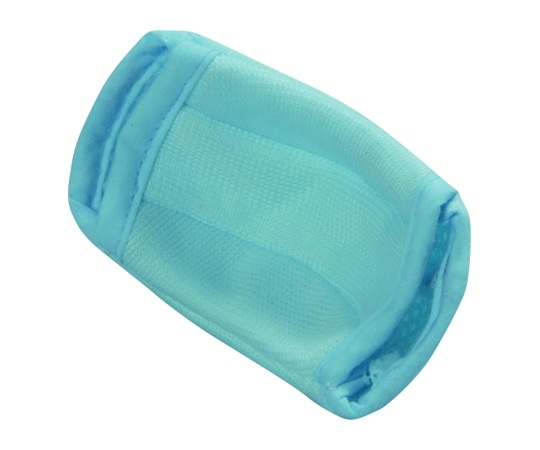 キヨタ ヘッドガード フィット専用あごうけカバー ブルー KM-3 1個（ご注文単位1個）【直送品】