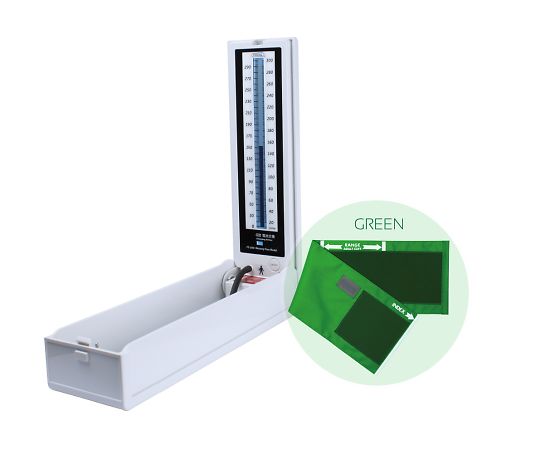 フォーカルコーポレーション マーキュリーフリー血圧計 ナイロンカフ・グリーン FC-510 NC 1台（ご注文単位1台）【直送品】