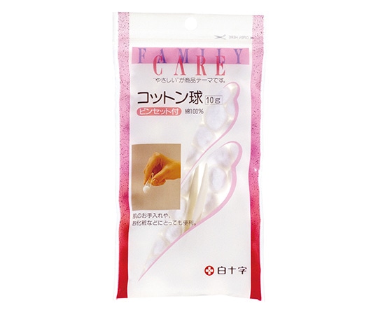 白十字 FC（ファミリーケア） コットン球 10袋 10915 1ケース（ご注文単位1ケース）【直送品】