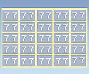 日本ホップス X線フィルム袋用 カラーナンバーラベル 1袋（10片×10枚入） CNL-S7 1袋（ご注文単位1袋）【直送品】