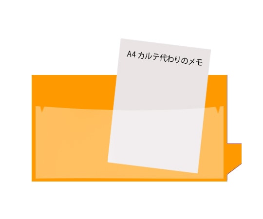 日本ホップス アリバイガイド A4 橙 10枚入 AG-A4L05 1袋(ご注文単位1袋)【直送品】