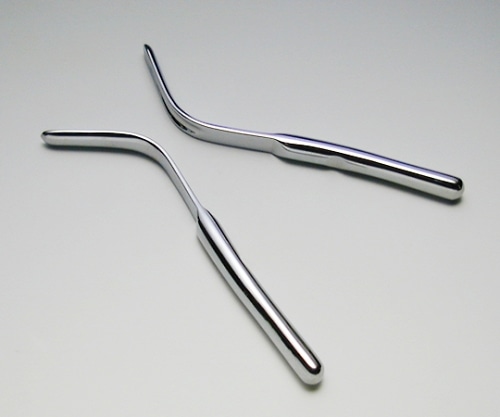 アズワン 有柄式 肛門鏡 2本組 1セット(ご注文単位1セット)【直送品】