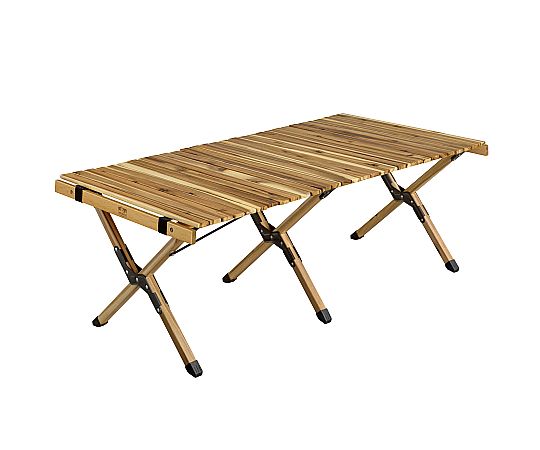 アイリスオーヤマ ウッドロールテーブル WRT-120 1個(ご注文単位1個)【直送品】