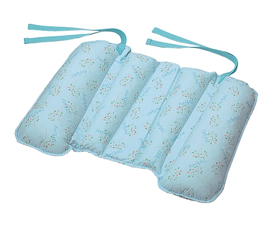 エンゼル（介護用品） 通気ビーズクッション（車いす用） ブルー 背中用 1693 1個（ご注文単位1個）【直送品】