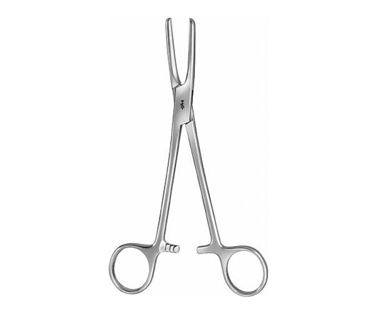 ビー・ブラウンエースクラップ チューブ鉗子 直 180mm AN912R 1個（ご注文単位1個）【直送品】