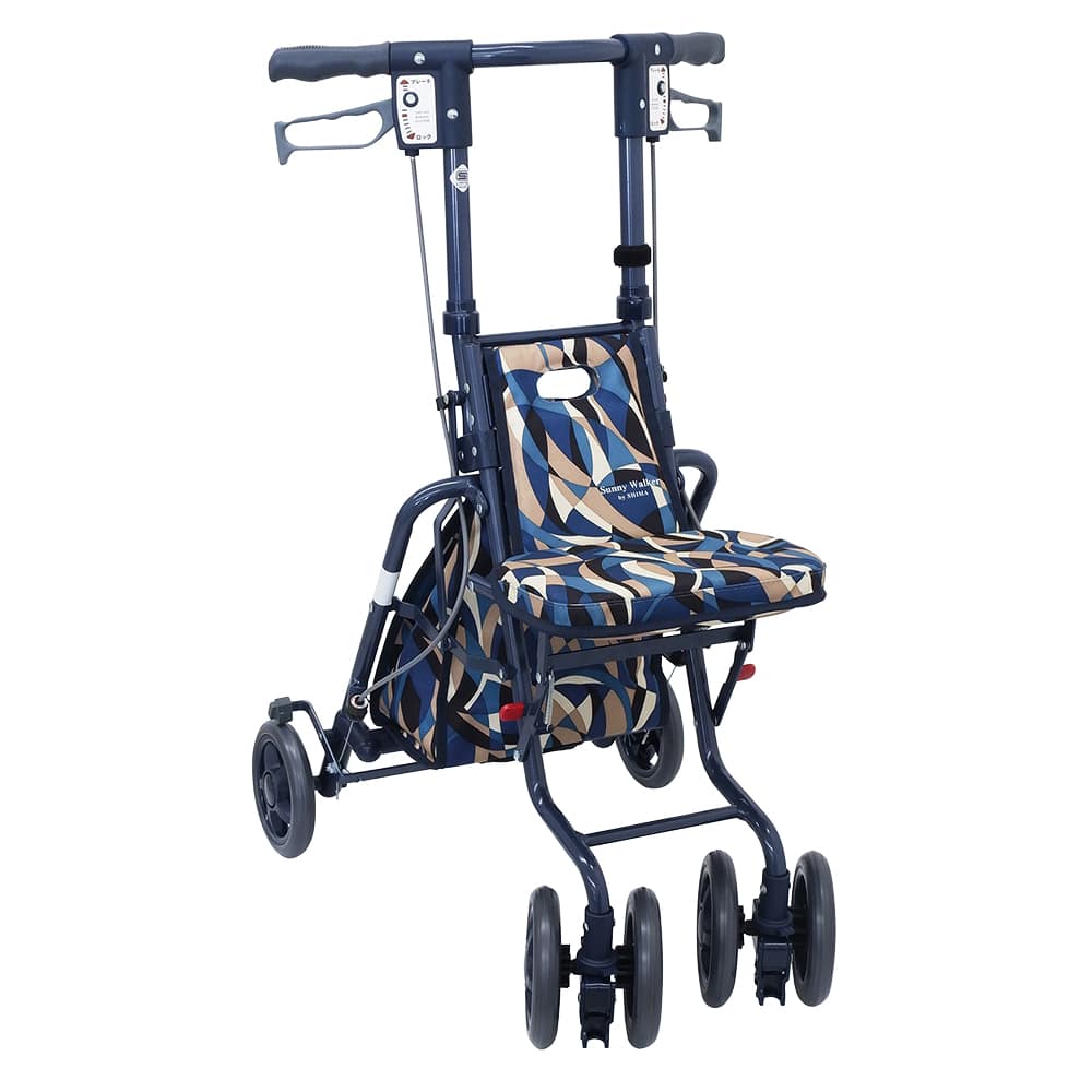 島製作所 サニーウォーカーSP(中) GCブルー 1台(ご注文単位1台)【直送品】