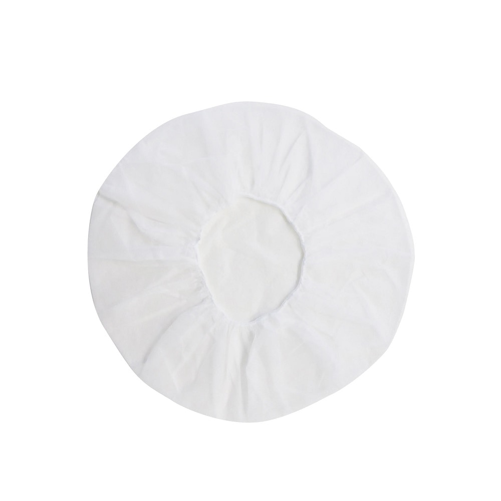 カワモト（川本産業） ソフトキャップ ホワイト 100枚入 027-202020-00 1箱（ご注文単位1箱）【直送品】