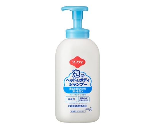 花王 【空容器】ソフティ泡のヘッド&ボディシャンプー用アプリケーター 容量700mL 12本入り  1ケース（ご注文単位1ケース）【直送品】