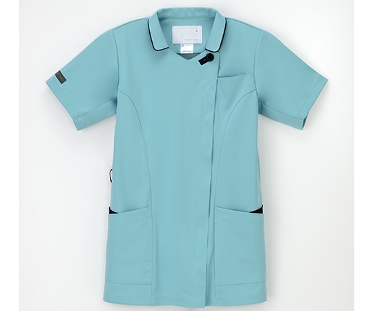 ナガイレーベン チュニック ブルー M AY-4222 1枚（ご注文単位1枚）【直送品】