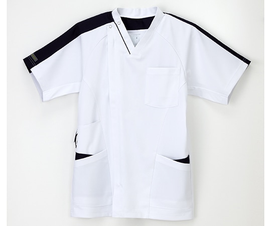 ナガイレーベン 男子スクラブ Tネイビー L LX-4177 1枚（ご注文単位1枚）【直送品】