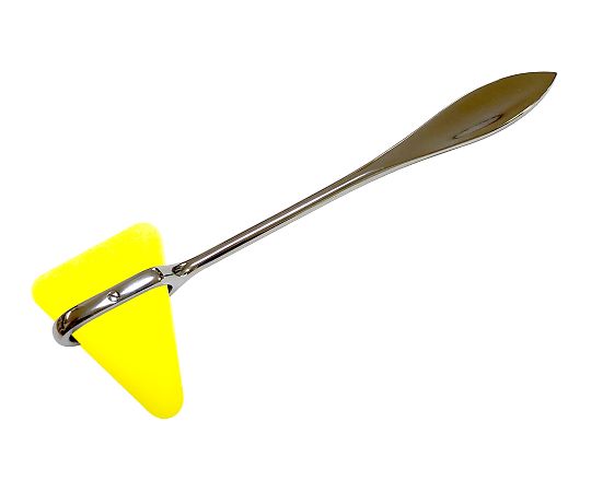 日本フリッツメディコ 打診器 テーラー レモンイエロー 19cm ゴム抗菌 Z181-825Y 1本（ご注文単位1本）【直送品】