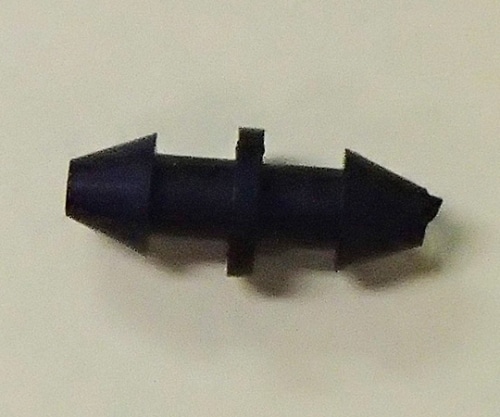 ケンツメディコ チューブコネクター クロ プラスチック 1690B011 1本（ご注文単位1本）【直送品】