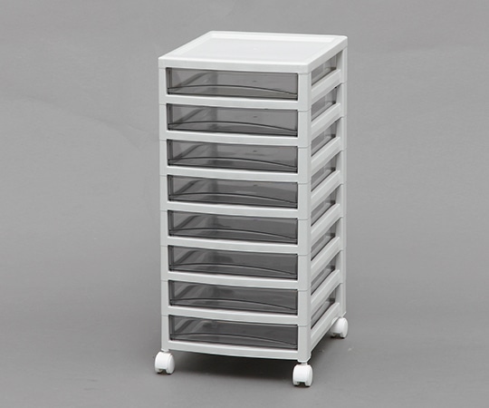 アイリスオーヤマ オフィスチェスト 浅8段 ライトグレー 320×390×631mm OCE-S800R 1個（ご注文単位1個）【直送品】