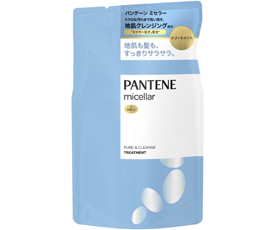 P&G パンテーンミセラークレンズTR 詰替 350g 12個入 384557 1ケース（ご注文単位1ケース）【直送品】