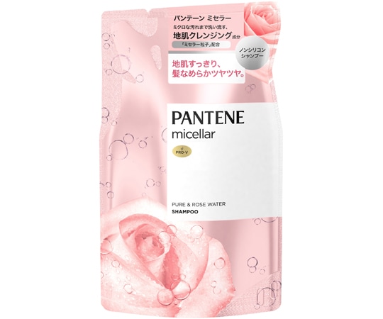 P&G パンテーンミセラーローズSP 詰替 350mL 12個入 384558 1ケース（ご注文単位1ケース）【直送品】