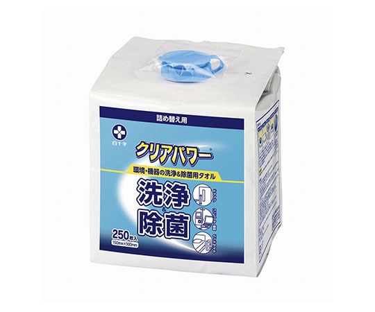 白十字 クリアパワー（詰替） 250枚入×6袋 42771 1ケース（ご注文単位1ケース）【直送品】